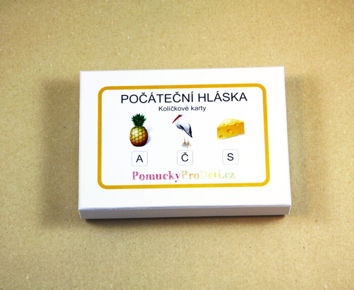 Počáteční hláska | 60 kolíčkových karet