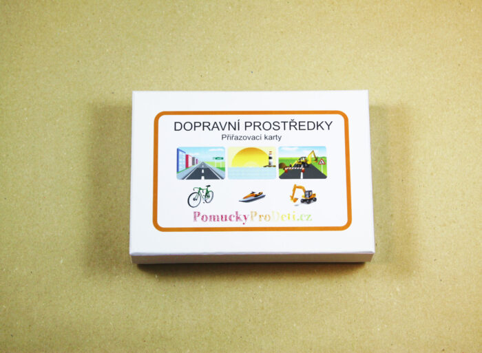 Dopravní prostředky | 87 přiřazovacích karet