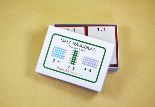 Malá násobilka | 3-složkové karty