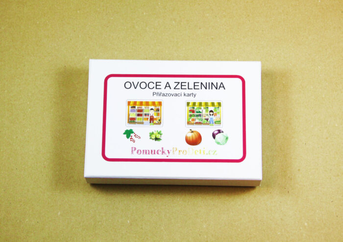 Ovoce a zelenina | Přiřazovací karty